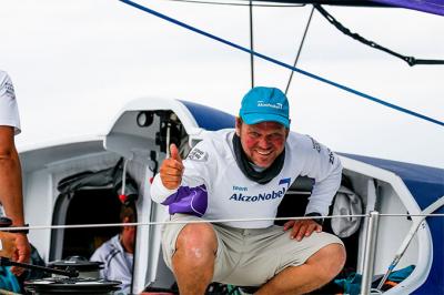 Álex Pella: "Ha sido mi primera experiencia en esta mítica regata; tengo ganas de repetir"